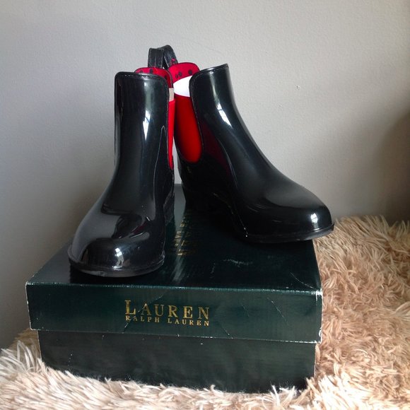Lauren Ralph Lauren Tally Short Rain Booties - Picture 8 of 12